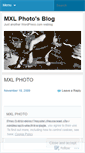 Mobile Screenshot of mxlphoto.wordpress.com