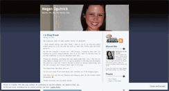 Desktop Screenshot of meganogulnick.wordpress.com