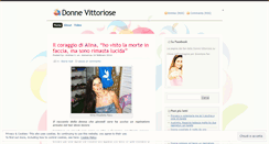 Desktop Screenshot of donnevittoriose.wordpress.com