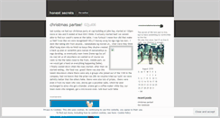 Desktop Screenshot of mushie.wordpress.com