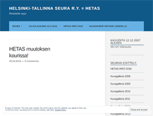 Tablet Screenshot of hetas.wordpress.com