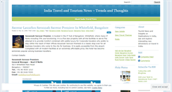 Desktop Screenshot of indiatravelbuzz.wordpress.com