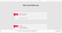 Desktop Screenshot of mycoolwebsiteblogblog.wordpress.com