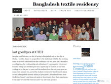 Tablet Screenshot of bangladeshtextileresidency.wordpress.com