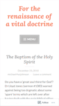 Mobile Screenshot of baptismofthespirit.wordpress.com