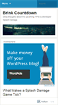 Mobile Screenshot of brinkcountdown.wordpress.com