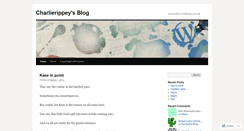 Desktop Screenshot of charlierippey.wordpress.com