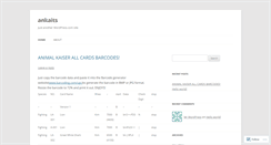 Desktop Screenshot of ankaits.wordpress.com
