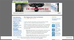 Desktop Screenshot of harmlesscollege.wordpress.com