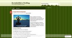 Desktop Screenshot of kevinhobbs.wordpress.com