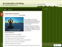 Tablet Screenshot of kevinhobbs.wordpress.com