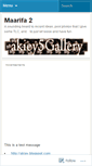 Mobile Screenshot of akiey.wordpress.com