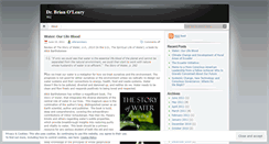 Desktop Screenshot of drbrianoleary.wordpress.com