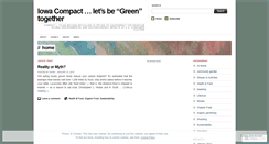 Desktop Screenshot of iowacompact.wordpress.com