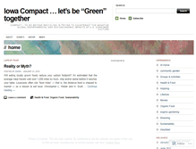 Tablet Screenshot of iowacompact.wordpress.com
