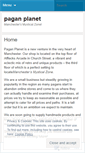 Mobile Screenshot of paganplanet.wordpress.com
