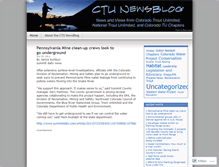 Tablet Screenshot of ctunewsblog.wordpress.com
