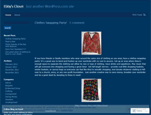 Tablet Screenshot of ebbyscloset.wordpress.com