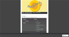 Desktop Screenshot of chicksonthego.wordpress.com