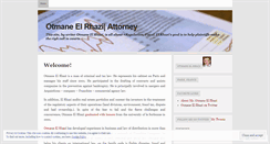 Desktop Screenshot of elrhaziotmane.wordpress.com