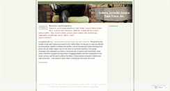 Desktop Screenshot of injuvenilejusticetaskforce.wordpress.com