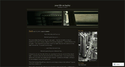 Desktop Screenshot of caelesta.wordpress.com