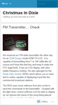 Mobile Screenshot of christmasindixie.wordpress.com