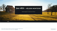 Desktop Screenshot of heldermonteiro.wordpress.com