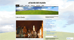 Desktop Screenshot of albordedelmundo.wordpress.com