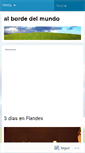 Mobile Screenshot of albordedelmundo.wordpress.com