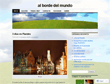 Tablet Screenshot of albordedelmundo.wordpress.com