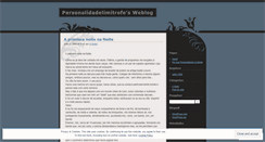 Desktop Screenshot of personalidadelimitrofe.wordpress.com