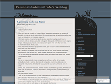 Tablet Screenshot of personalidadelimitrofe.wordpress.com