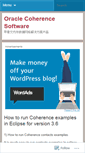 Mobile Screenshot of coherencesoftware.wordpress.com