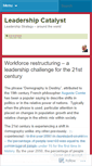 Mobile Screenshot of leadershipconsultinginaction.wordpress.com