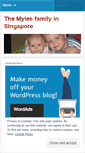 Mobile Screenshot of mylesfamily.wordpress.com