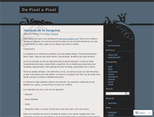 Tablet Screenshot of depixelapixel.wordpress.com