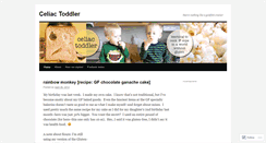Desktop Screenshot of celiactoddler.wordpress.com