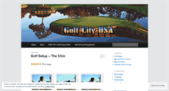 Desktop Screenshot of golfcityusa.wordpress.com