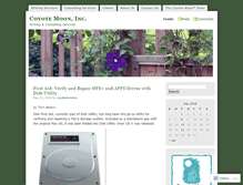 Tablet Screenshot of coyotemooninc.wordpress.com