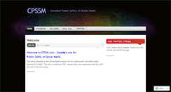 Desktop Screenshot of cpssm.wordpress.com