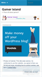 Mobile Screenshot of gamerisland.wordpress.com