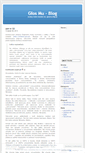 Mobile Screenshot of glosmu.wordpress.com