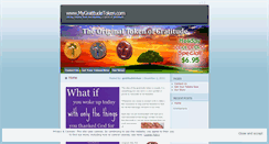 Desktop Screenshot of gratitudetoken.wordpress.com