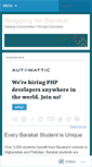Mobile Screenshot of barakatnews.wordpress.com