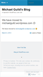 Mobile Screenshot of michaelguild13.wordpress.com