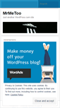 Mobile Screenshot of mrmetoo.wordpress.com