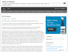 Tablet Screenshot of bytesofwisdom.wordpress.com