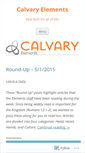Mobile Screenshot of calvarycollegeconnection.wordpress.com