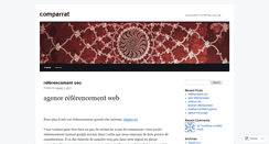 Desktop Screenshot of comparrat.wordpress.com